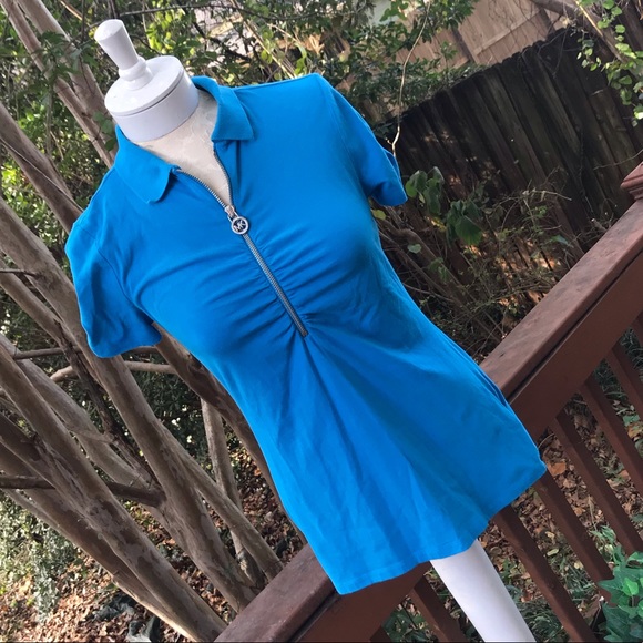 Michael Kors Pullover Top w/Front Half-Zip - Picture 8 of 8